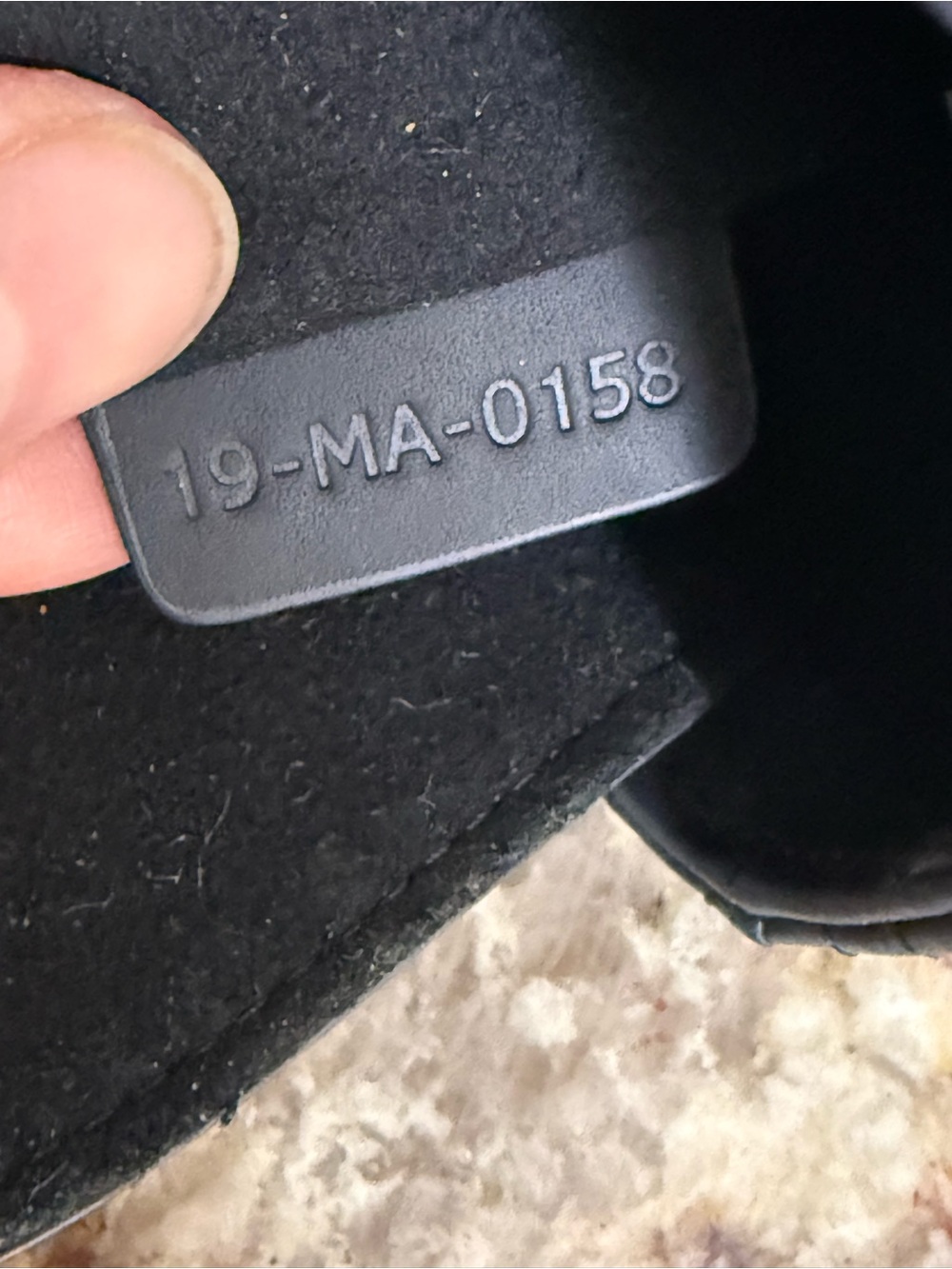 Christian Dior Lady Dior Medium Bag Black Ultramatte Cannage Calfskin pre-owned - Picture 10 of 14
